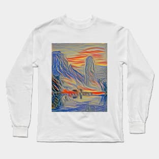 Mountain river Long Sleeve T-Shirt